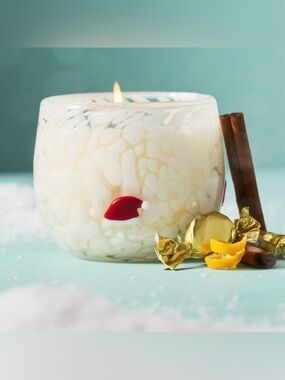 ANTHROPOLOGIE Icon Santa Hat Candle